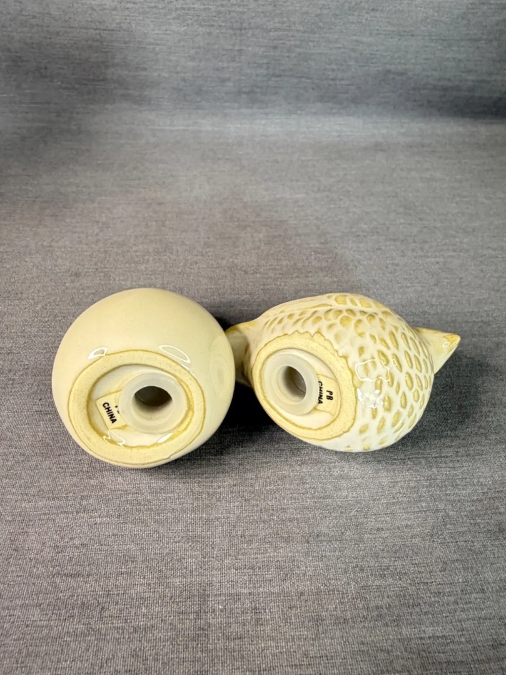 Pottery Barn Partridge in a Pear Tree Salt Pepper Shakers Set Bird Nest